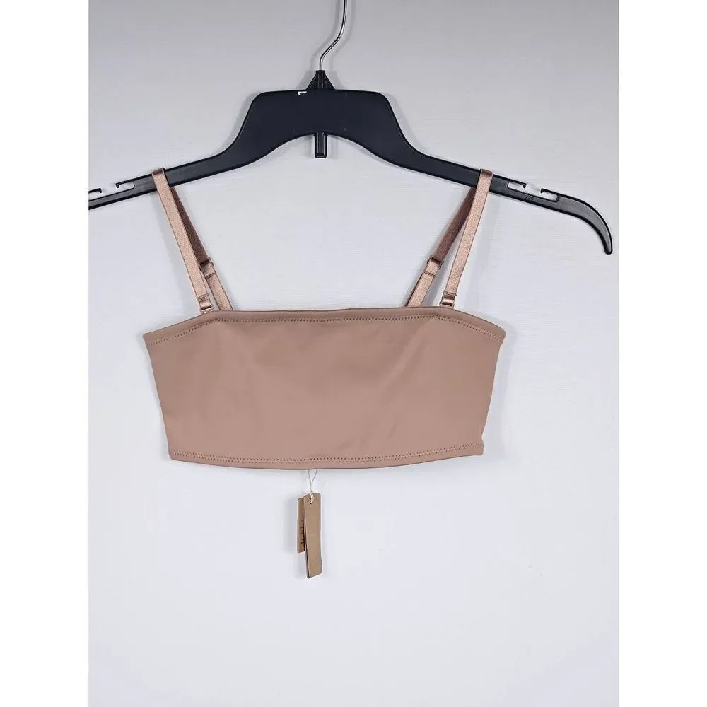 Skims bandeau swim top Nwt‎